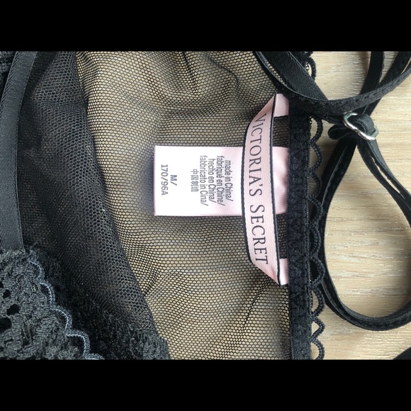 NWOT Victoria Secret black lingerie set - Picture 4 of 4